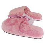 Pantufla de Felpa Palo Rosa Talla 38-39