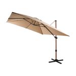 Sombrilla de Exterior Banana Landa Beige de 3 Metros