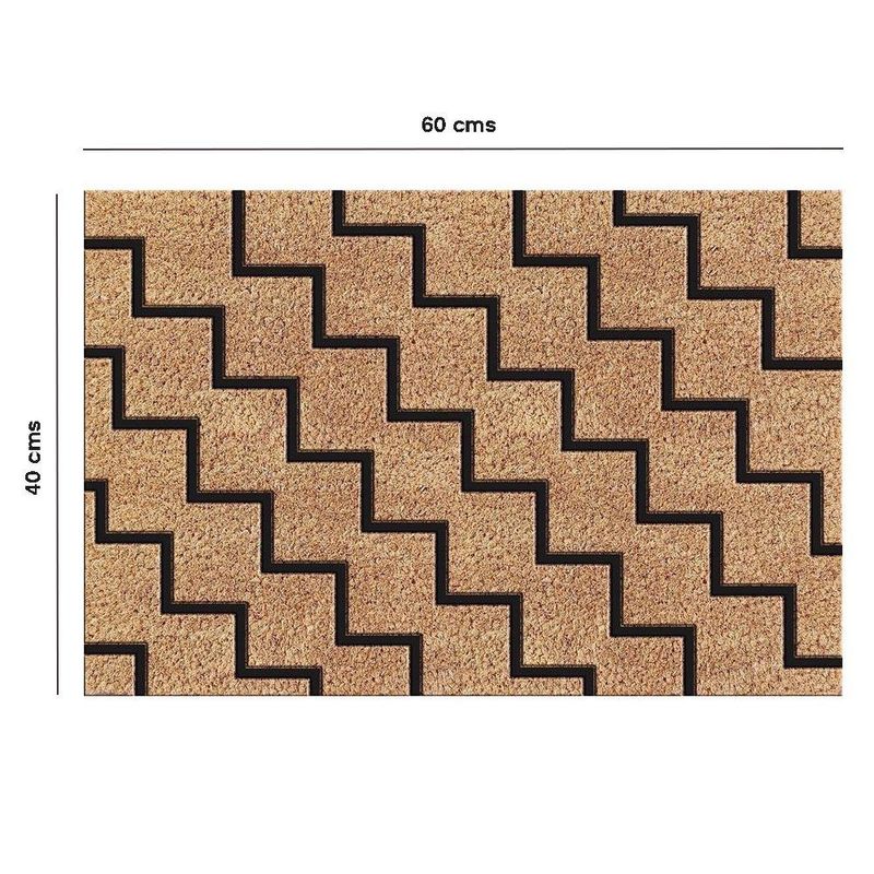 Alfombra Zig Zag para Entrada