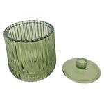 Algodonera Decorativa para Baño Color Verde