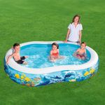 Piscina con Diseño Vida Marina de 2.6x1.57x0.46 Metros Diseños Surtidos