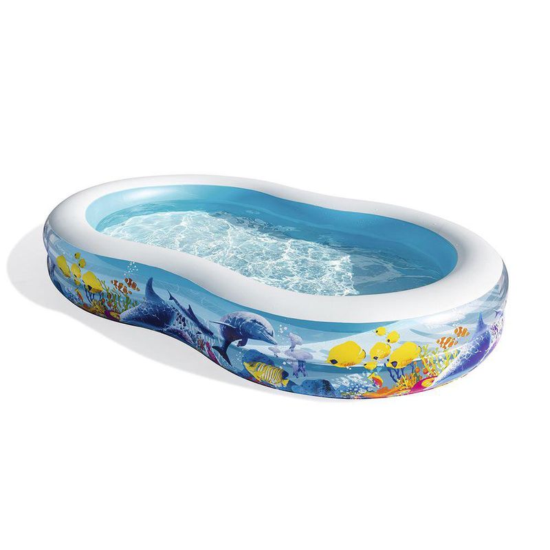 Piscina con Diseño Vida Marina de 2.6x1.57x0.46 Metros Diseños Surtidos