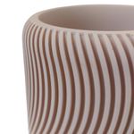 Vaso Texturizado para Baño Color Beige