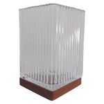 Vaso Decorativo para Baño Color Transparente