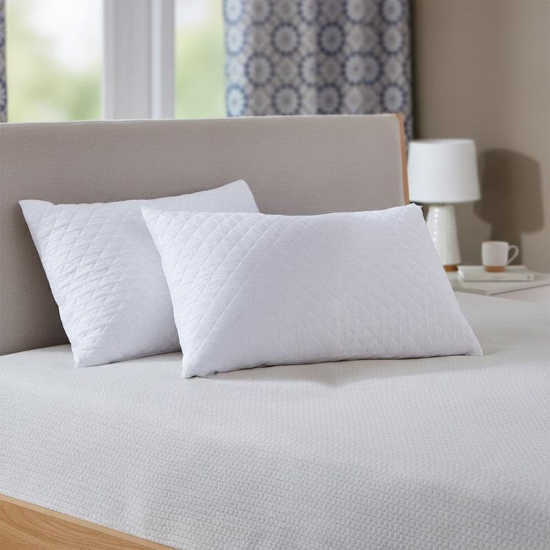 Set Protector de Almohada Acolchado Tamaño King