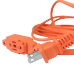 Extensión Eléctrica Naranja Uso Rudo Interior 15 M - Fulgore