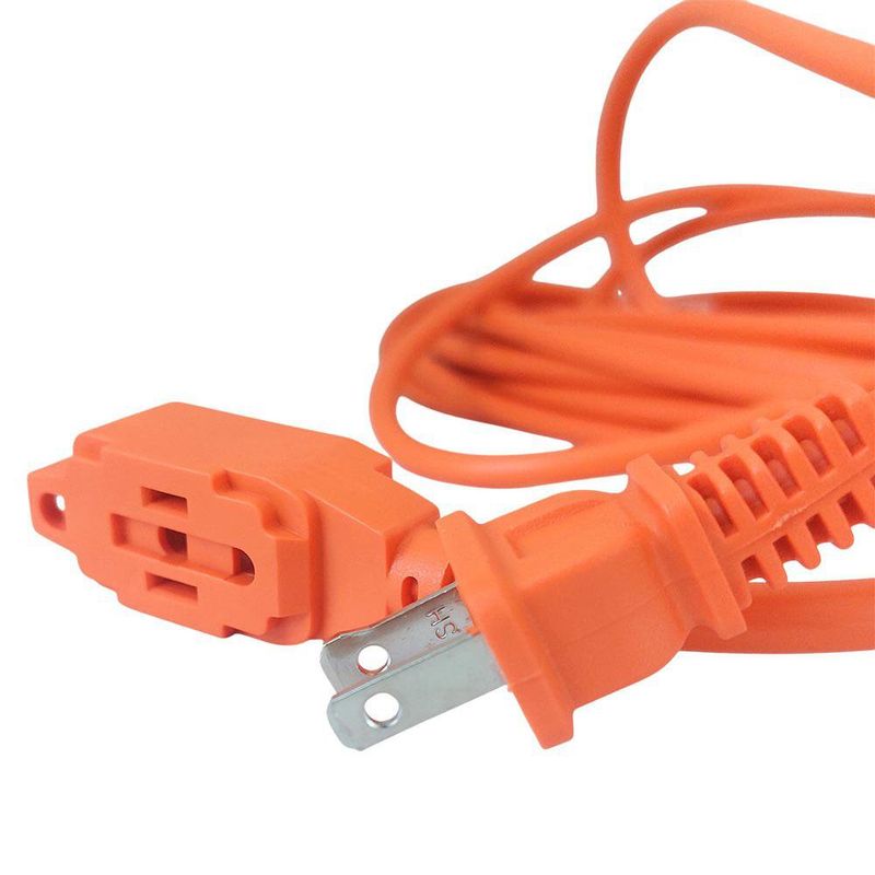 Extensión Eléctrica Naranja Uso Rudo Interior 15 M - Fulgore