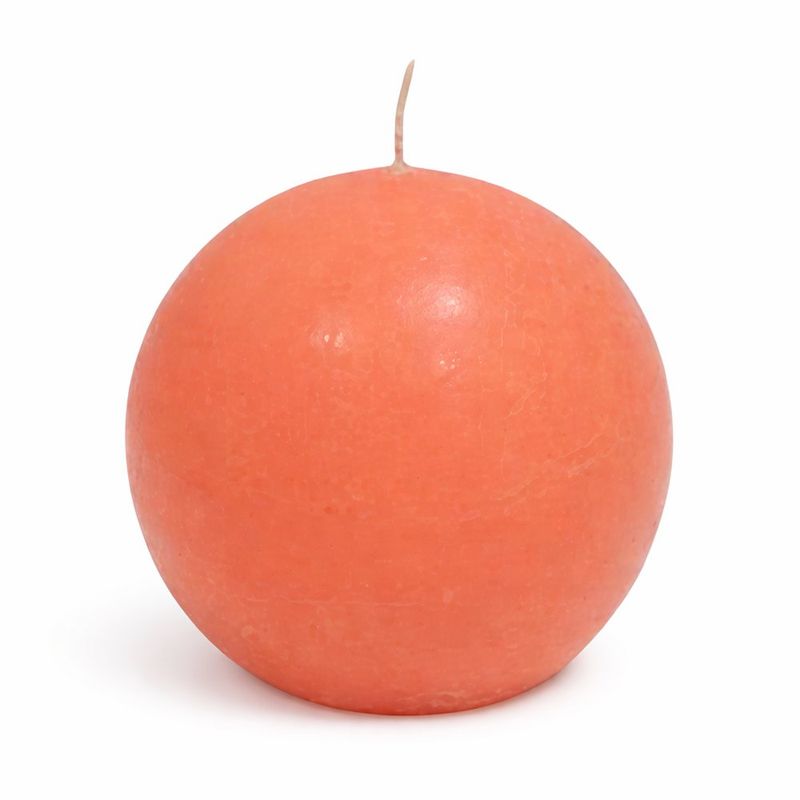 Vela Esfera No. 2 Color Peach