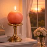 Vela Esfera No. 9 Color Peach