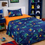 Set de Sábanas Diseño Gamer Tamaño Imperial con 3 Pzas