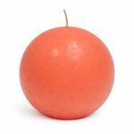 Vela Esfera No. 8 Color Peach