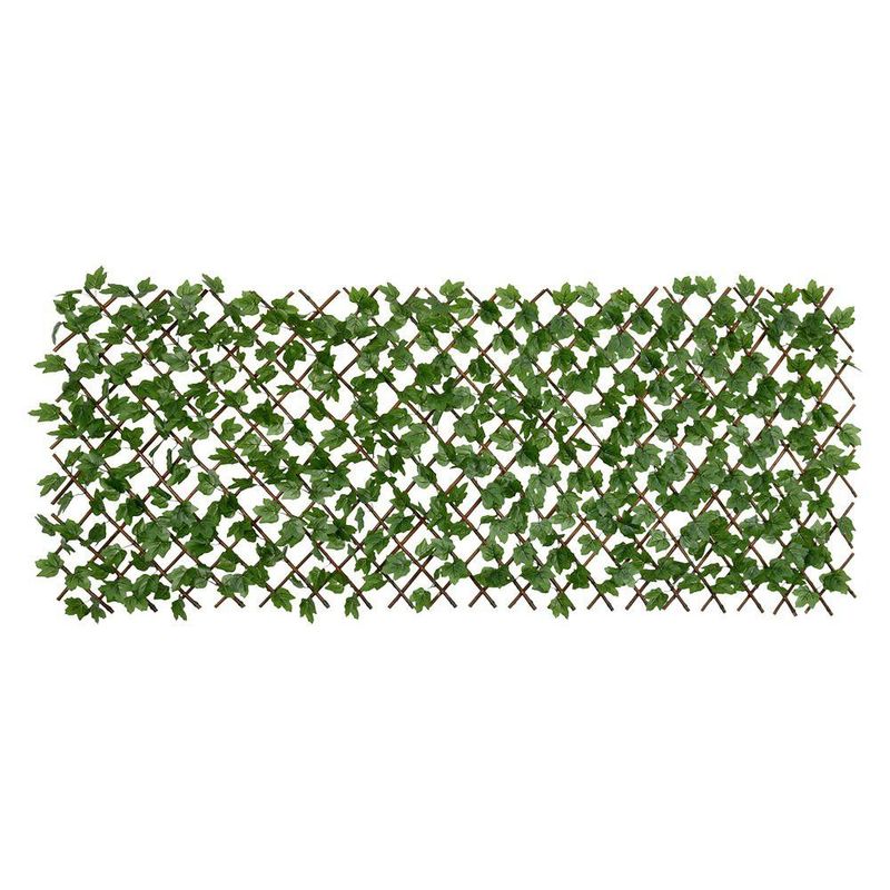 Panel de Follaje Extensible con Enrejado 90 x 180 cm