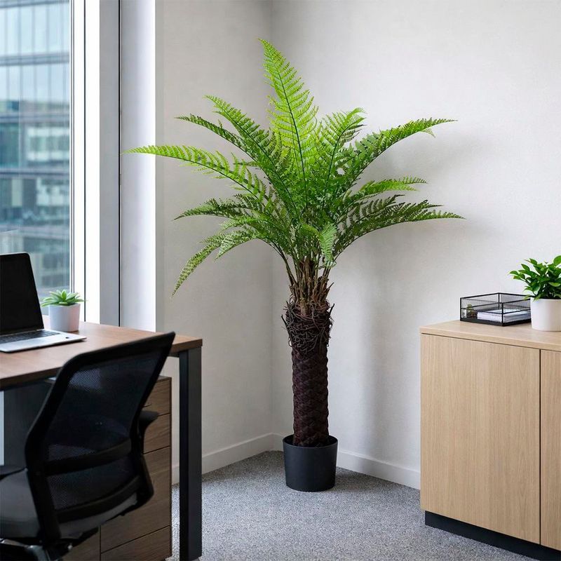 Palma Artificial Decorativa con Maceta