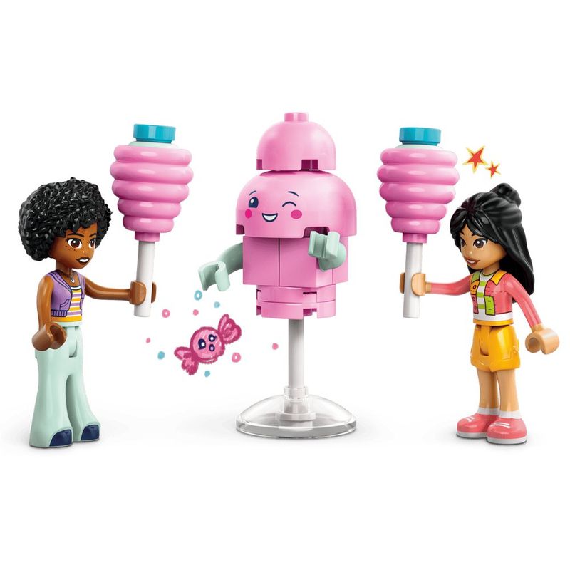 LEGO Friends Puesto de Algodón de Azúcar y Moto