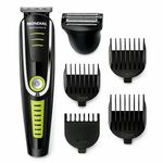 Recortadora de Barba y Bigote Super Groom 6 Pzas