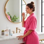 Bata de Baño Viva para Dama Color Fucsia Talla M