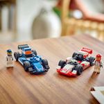LEGO City F1 Williams Racing & Haas F1 Race Cars de 92 Piezas