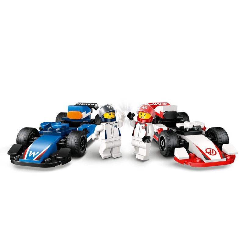 LEGO City F1 Williams Racing & Haas F1 Race Cars de 92 Piezas