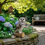 Figura Decorativa de Búho para Jardín