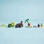 LEGO Marvel Spin y Electro: Duelo de Vehículos Dinosaurio de 124 Piezas