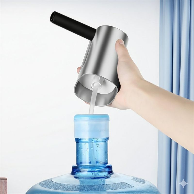 Dispensador de Agua Automático Plegable y Recargable USB