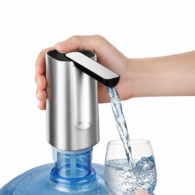 Dispensador de Agua Automático Plegable y Recargable USB