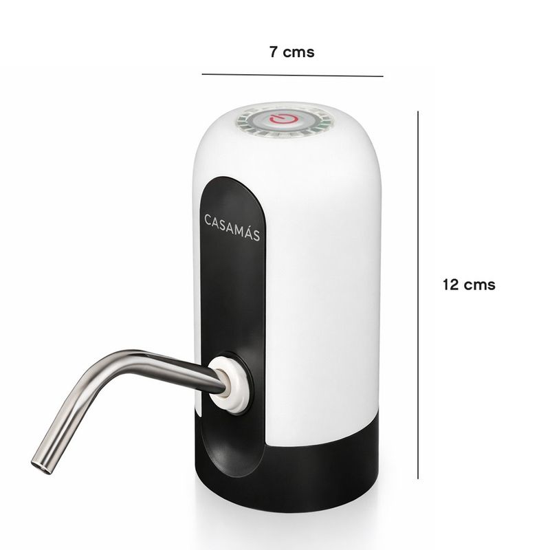 Dispensador de Agua Automático Recargable USB