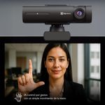 Cámara Web Ultra HD 4K con Seguimiento Inteligente