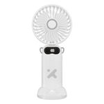 Mini Ventilador Recargable de 6 Velocidades Color Blanco