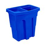 Pila Xtreme Plástica Azul de Doble Tina