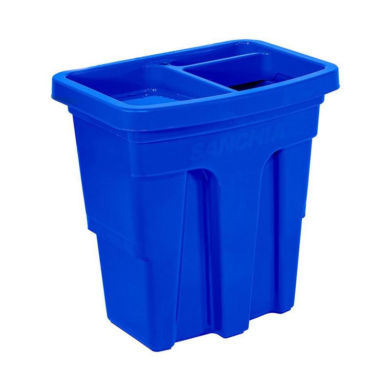 Pila Xtreme Plástica Azul de Doble Tina