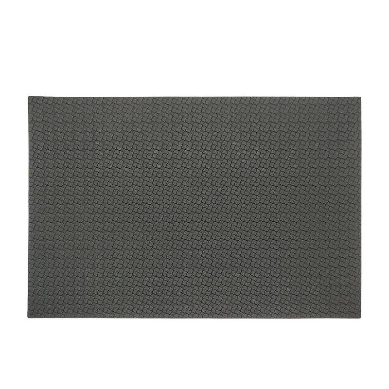 Individual Rectangular para Mesa de 30 x 43 cm Color Gris Oscuro