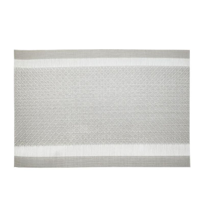 Individual Rectangular para Mesa de 30 x 45 cm Color Gris