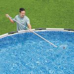 Mango Telescópico para Piscina de Aluminio Ajustable hasta 360 cm