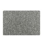 Individual Rectangular para Mesa Diseño Granito de 30 x 43 cm Color Gris Obscuro