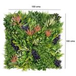 Panel de Follaje Artificial Tropical 1 x 1 M