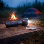 Linterna Recargable LED de Mano 150 Lm