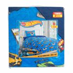 Set de Cubrecama de 2 Piezas Hot Wheels Tamaño Twin Reversible