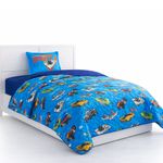 Set de Cubrecama de 2 Piezas Hot Wheels Tamaño Twin Reversible