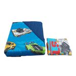 Set de Cubrecama de 2 Piezas Hot Wheels Tamaño Twin Reversible