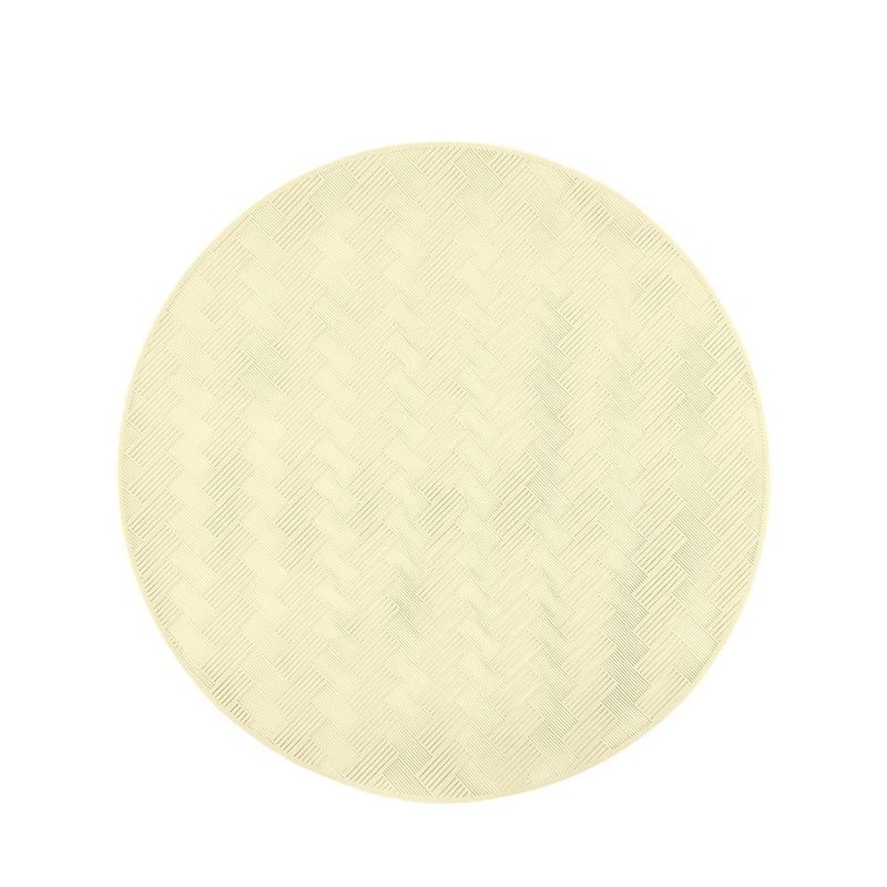 Individual Redondo para Mesa de 38 cm Color Blanco