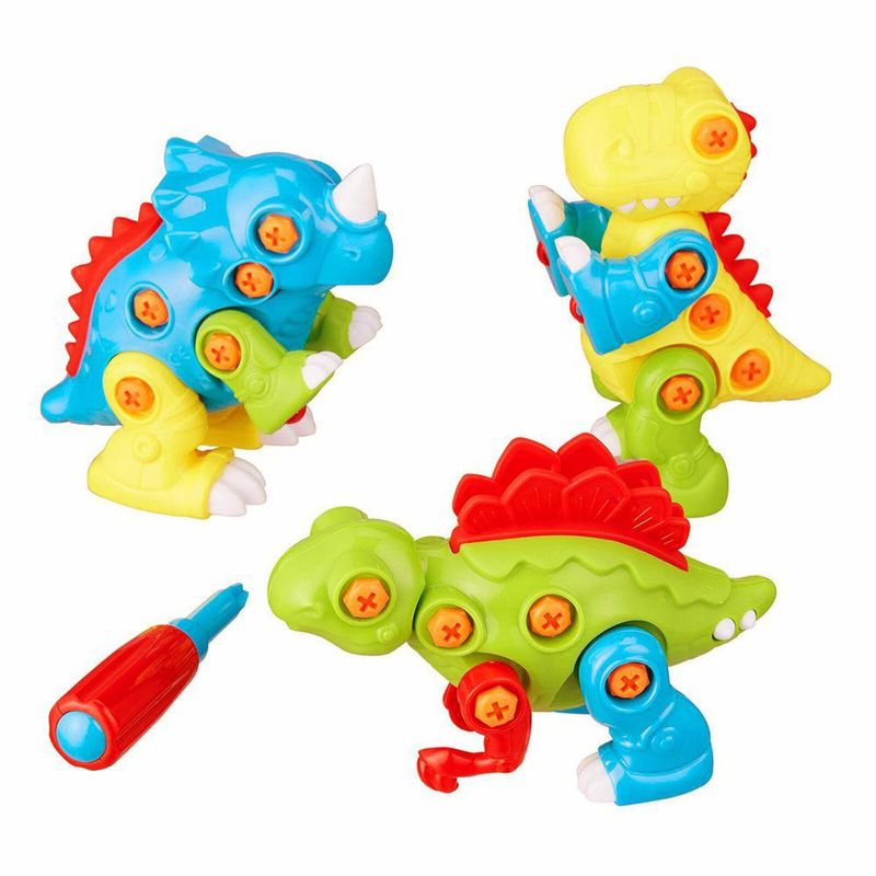 Set de Dinosaurios Armables Dino Workshop Multicolor