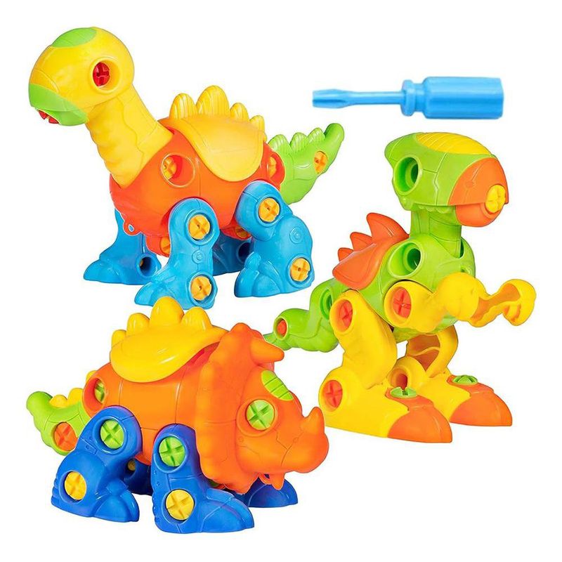 Set de Dinosaurios Armables Dino Workshop Multicolor