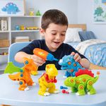 Set de Dinosaurios Armables Dino Workshop Multicolor