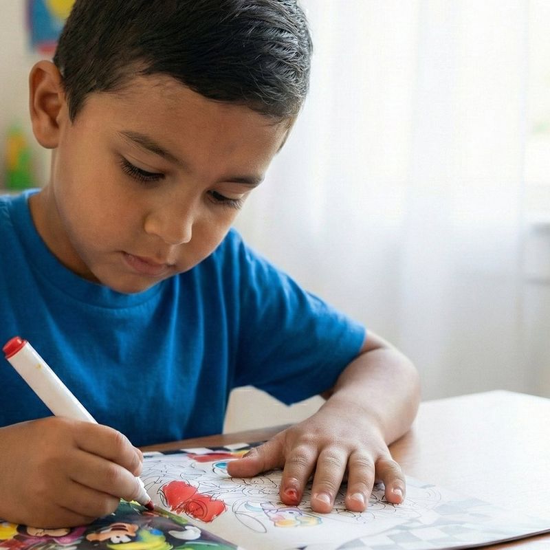 Libro de Colorear Mickey con Marcador Mágico