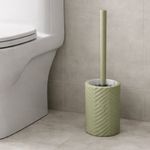 Cepillo para Sanitario Texturizado Color Verde Mate