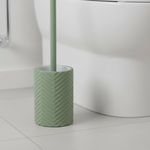 Cepillo para Sanitario Texturizado Color Verde Mate