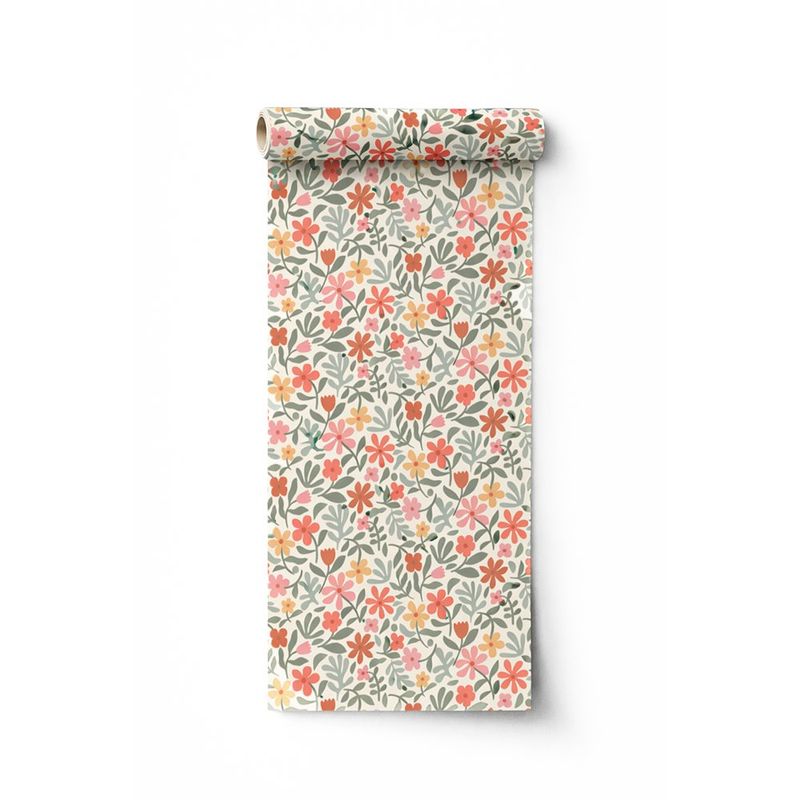 Papel Tapiz Decorativo Bloomsbury de 0.53 x 10.05 m Multicolor