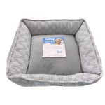 Cama Acolchonada para Mascota Petking Color Gris