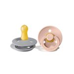 Pacificador Original Nube Rosado y Gris Nivel 2 2 Pzs - Bibs